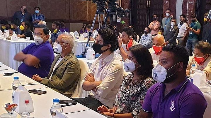 IPL 2021 Auction: Aaryan Khan takes dad Shah Rukh Khan's seat as KKR bids