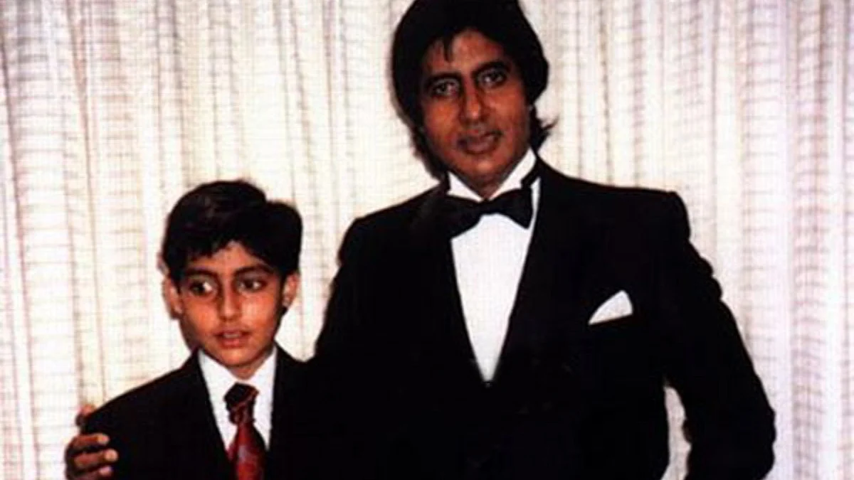 Happy Birthday Abhishek Bachchan: These childhood pics of actor with father Amitabh Bachchan are too cute to handle