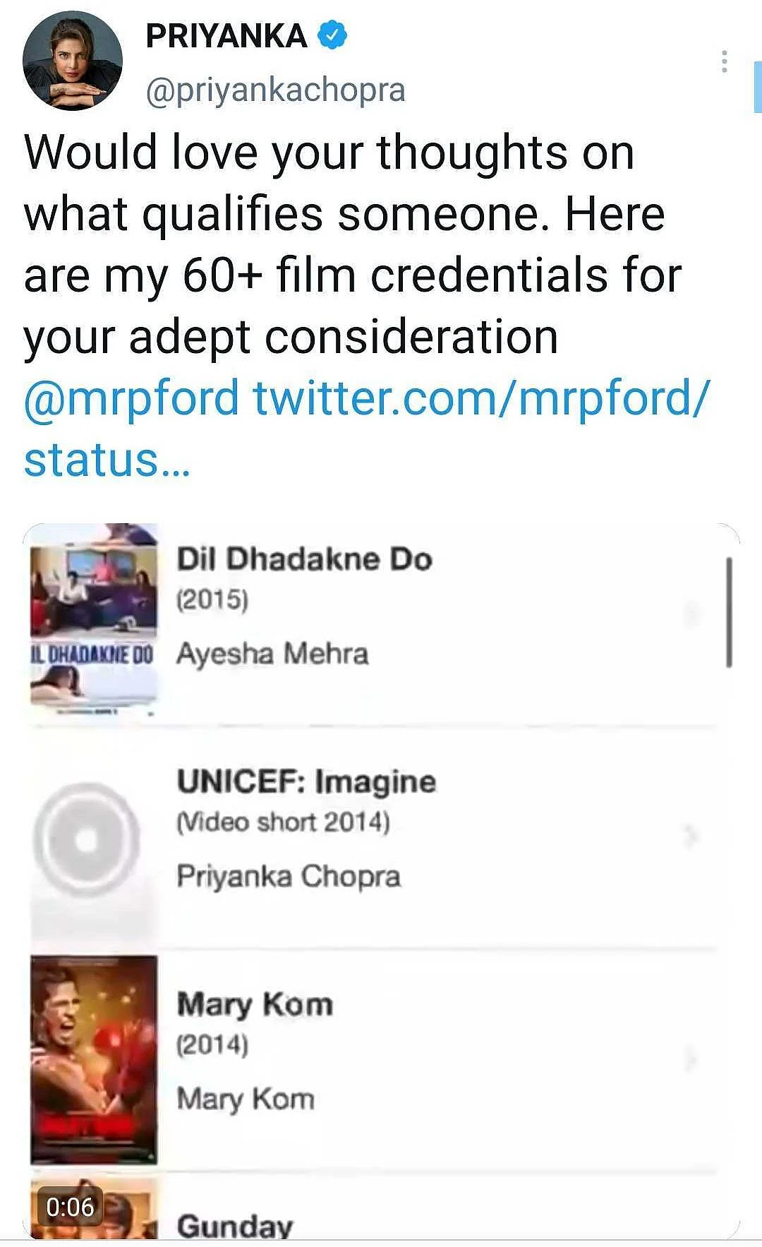 Priyanka Chopra claps back at Aussie journalist who questioned her qualification as Oscar nominees announcer