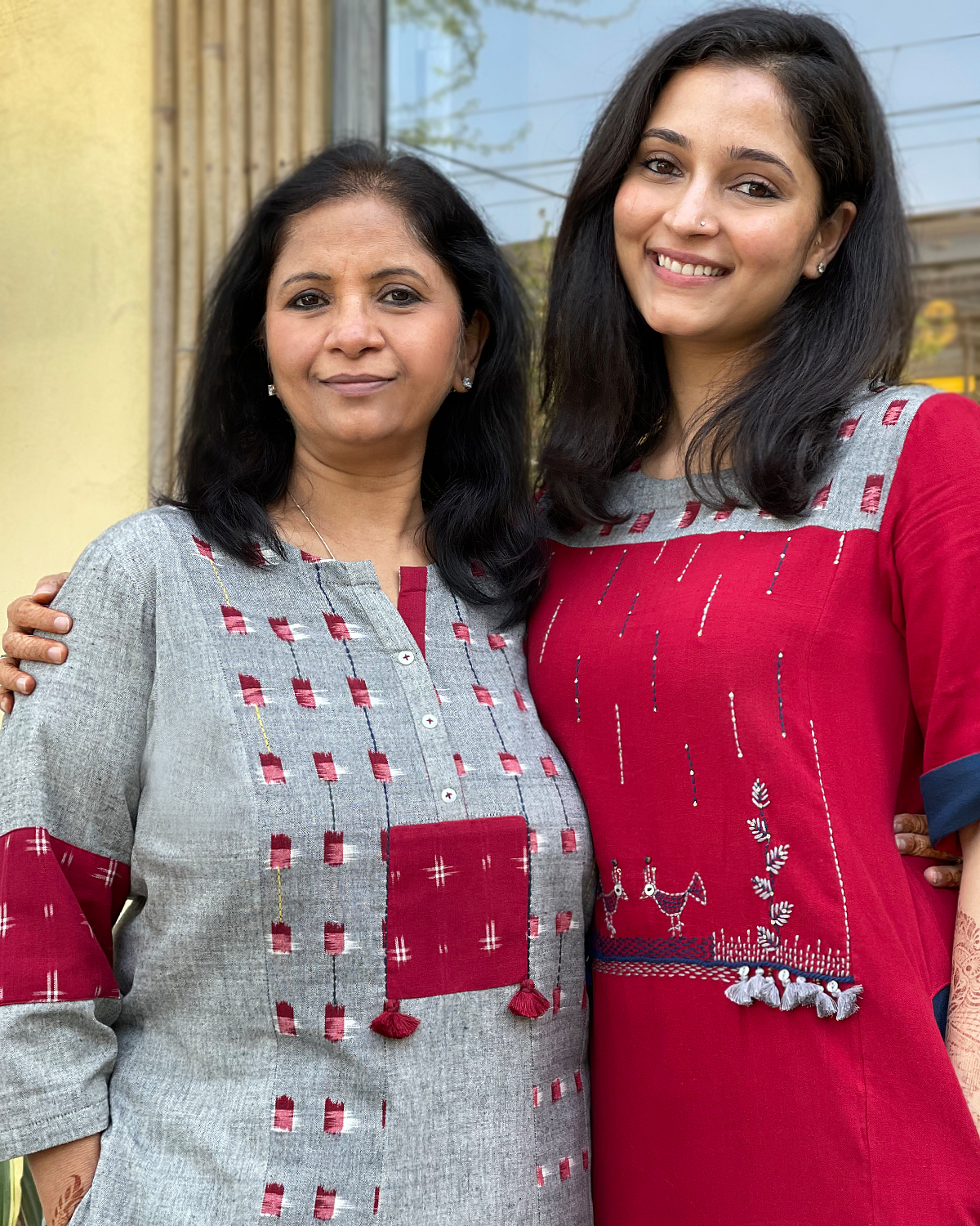Lata and Jyotsna Chaman