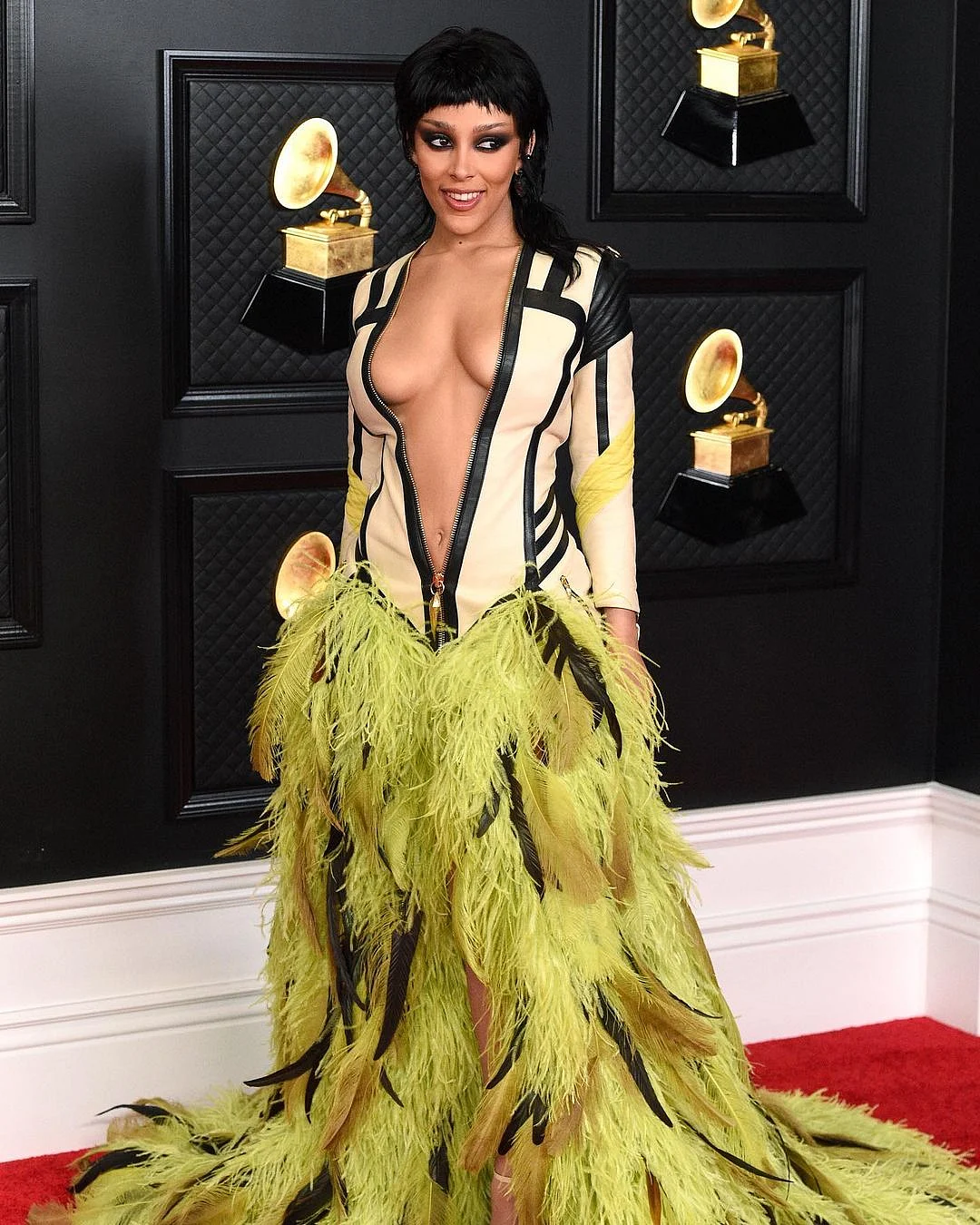 Grammys 2021 Red Carpet: Celebs put their fashion foot forward at music's biggest night