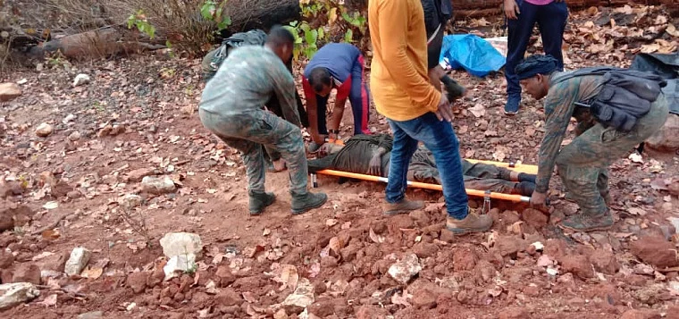 Injured jawan lifted by security forces