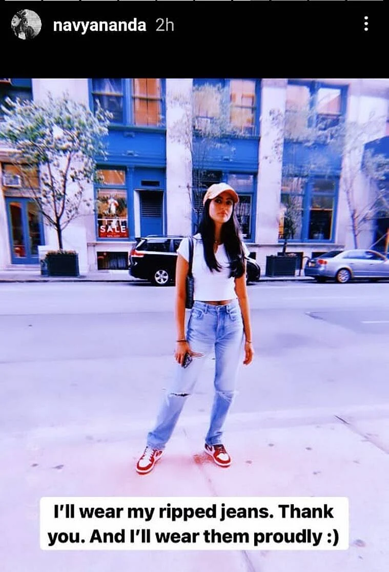 'Change your mentality': Navya Naveli Nanda slams Uttarakhand CM's comment on ripped jeans