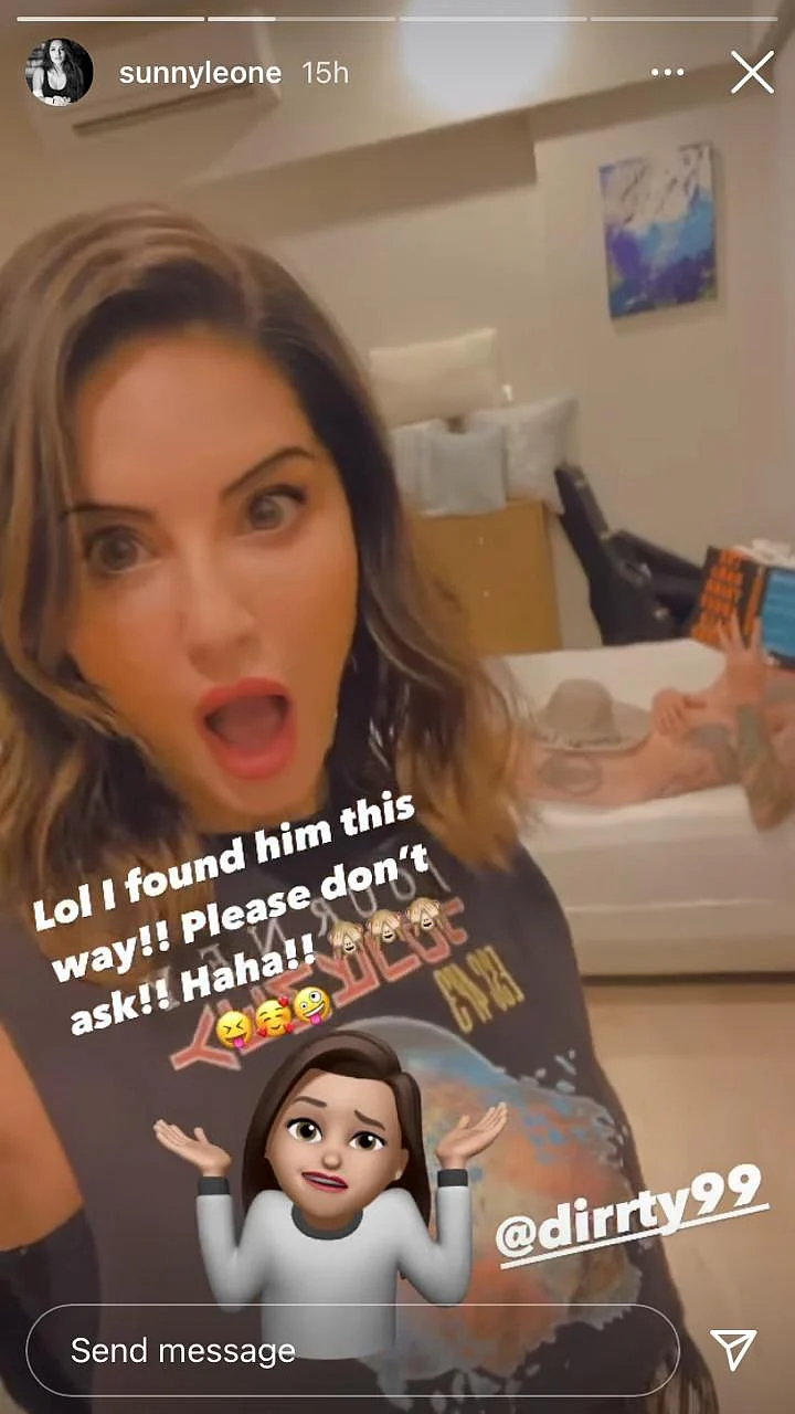 NSFW: Sunny Leone shares naked video of husband Daniel Weber wearing just a hat
