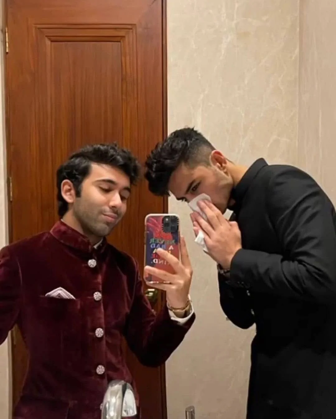 In Pics: Ibrahim Ali Khan makes a rare appearance at Punjab CM Captain Amarinder Singh's granddaughter's wedding