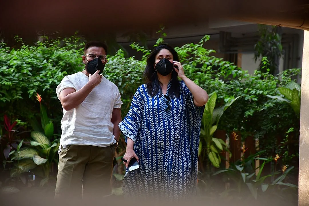 In Pics: Kareena Kapoor Khan continues to wear blue for a third time after welcoming newborn son