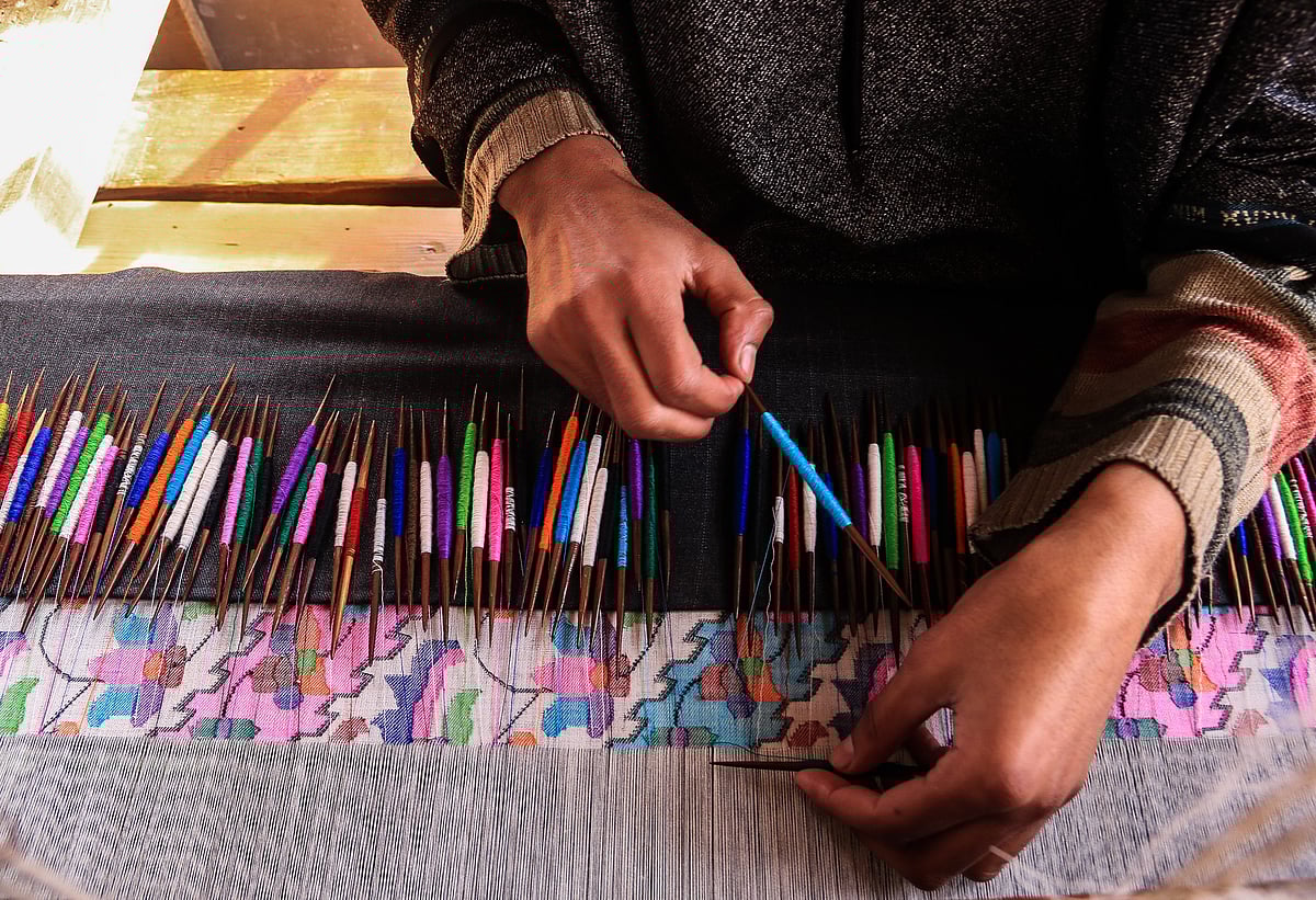PHOTOS Behind the scenes of Kashmir's artistic Kani Shawl
