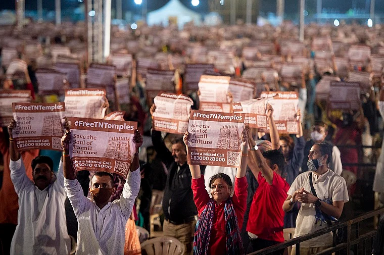 Isha Foundation Mahashivratri 2021: Sadhguru Launches Missed Call Campaign To #FreeTNTemples From State Control