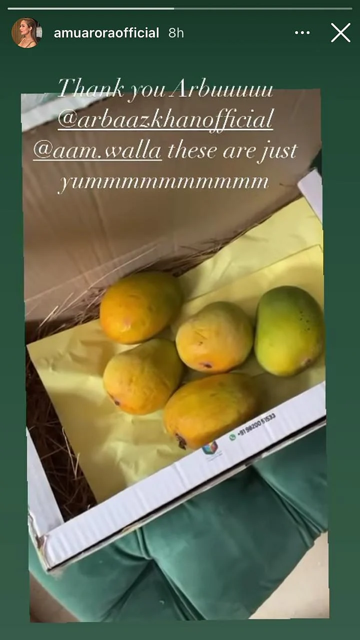 Arbaaz Khan sends ex-wife Malaika Arora box of 'freshest' mangoes