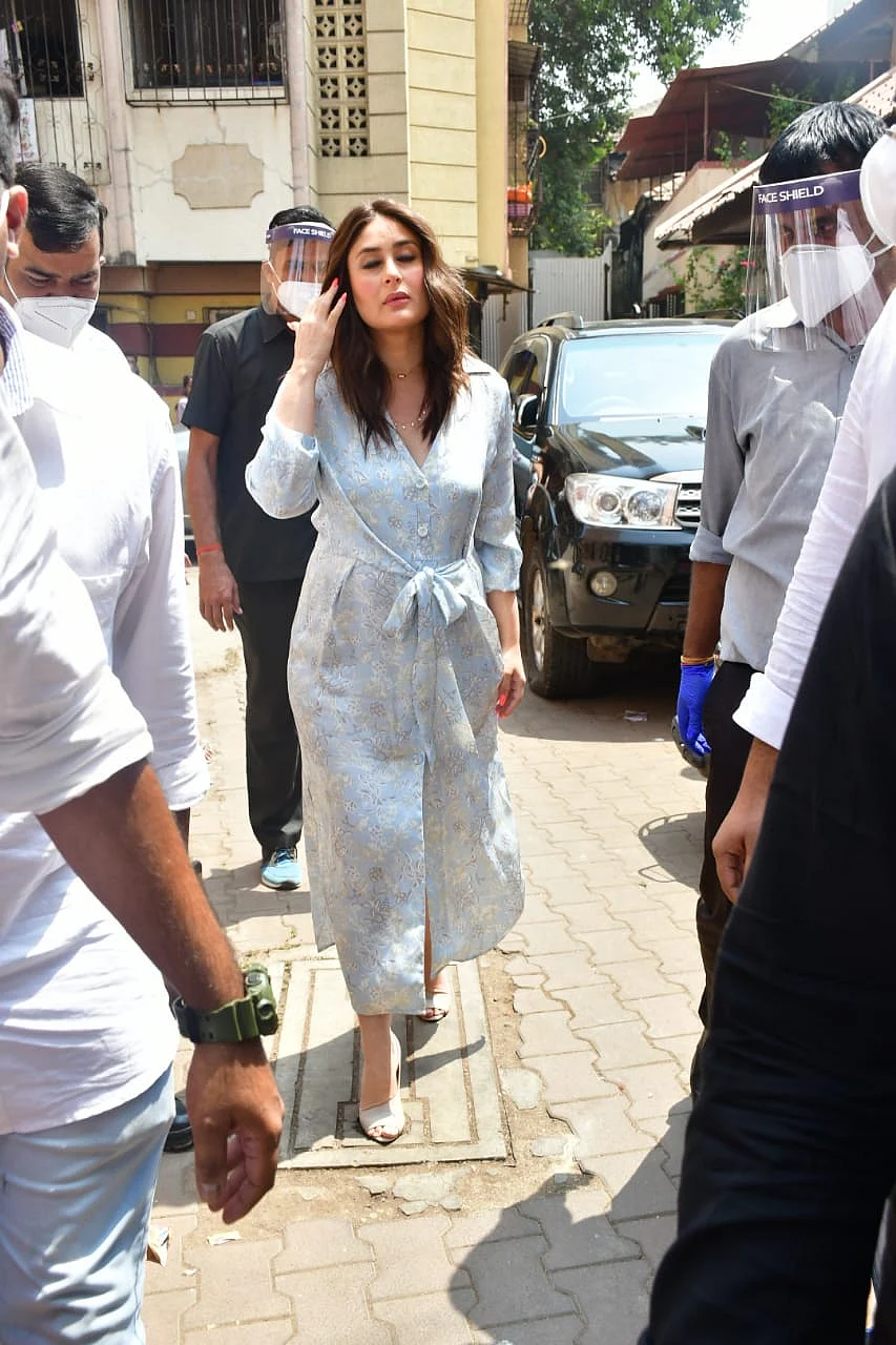 In Pics: Kareena Kapoor returns to work a month after giving birth to second child