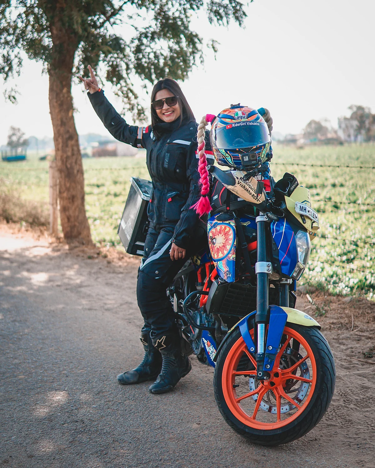 How Mumbai's 'Ridergirl' Vishakha Fulsunge carved a niche for herself in the male-dominated motovlogging industry