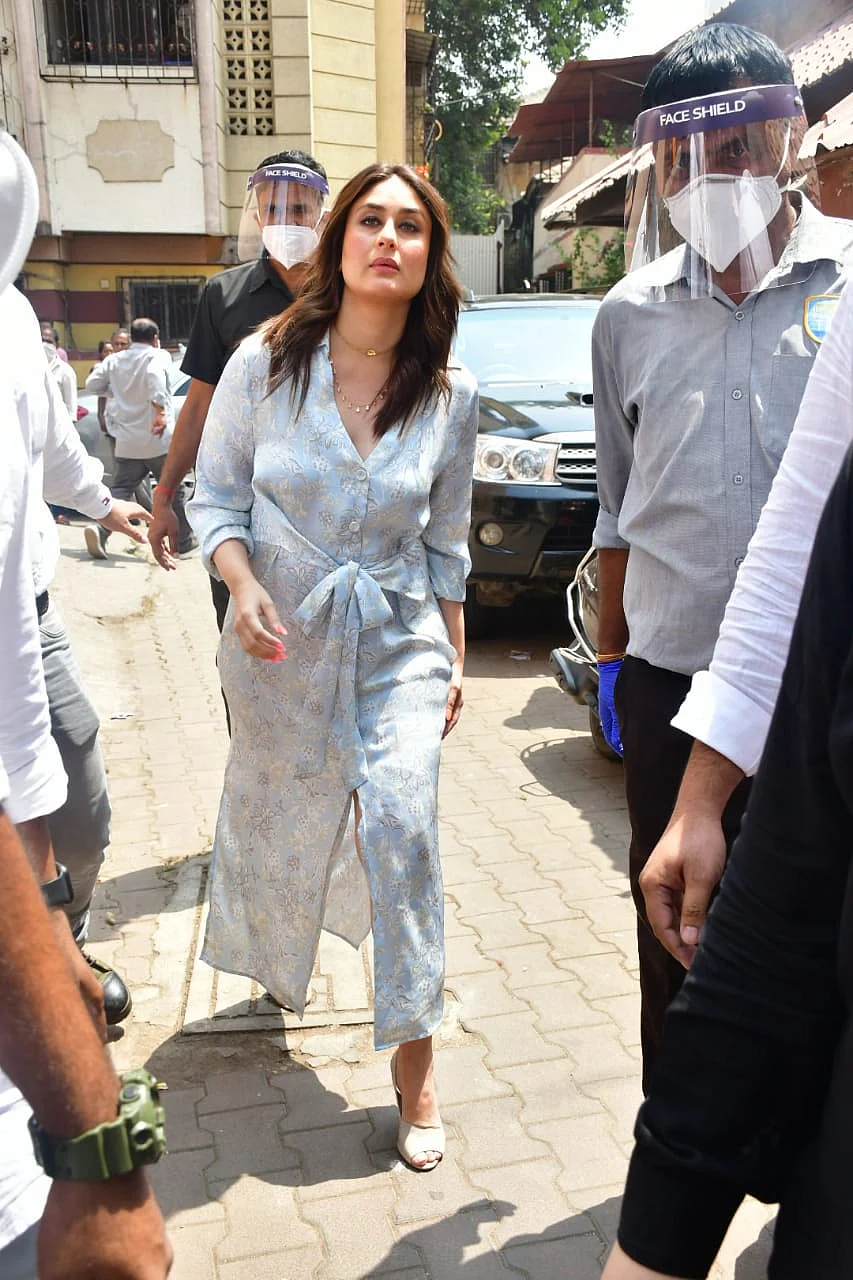 In Pics: Kareena Kapoor returns to work a month after giving birth to second child