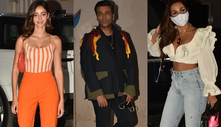 In Pics: Karan Johar, Ananya Panday, Malaika Arora and other Bollywood attend Bunty Sachdeva's house party - Vimarsana News