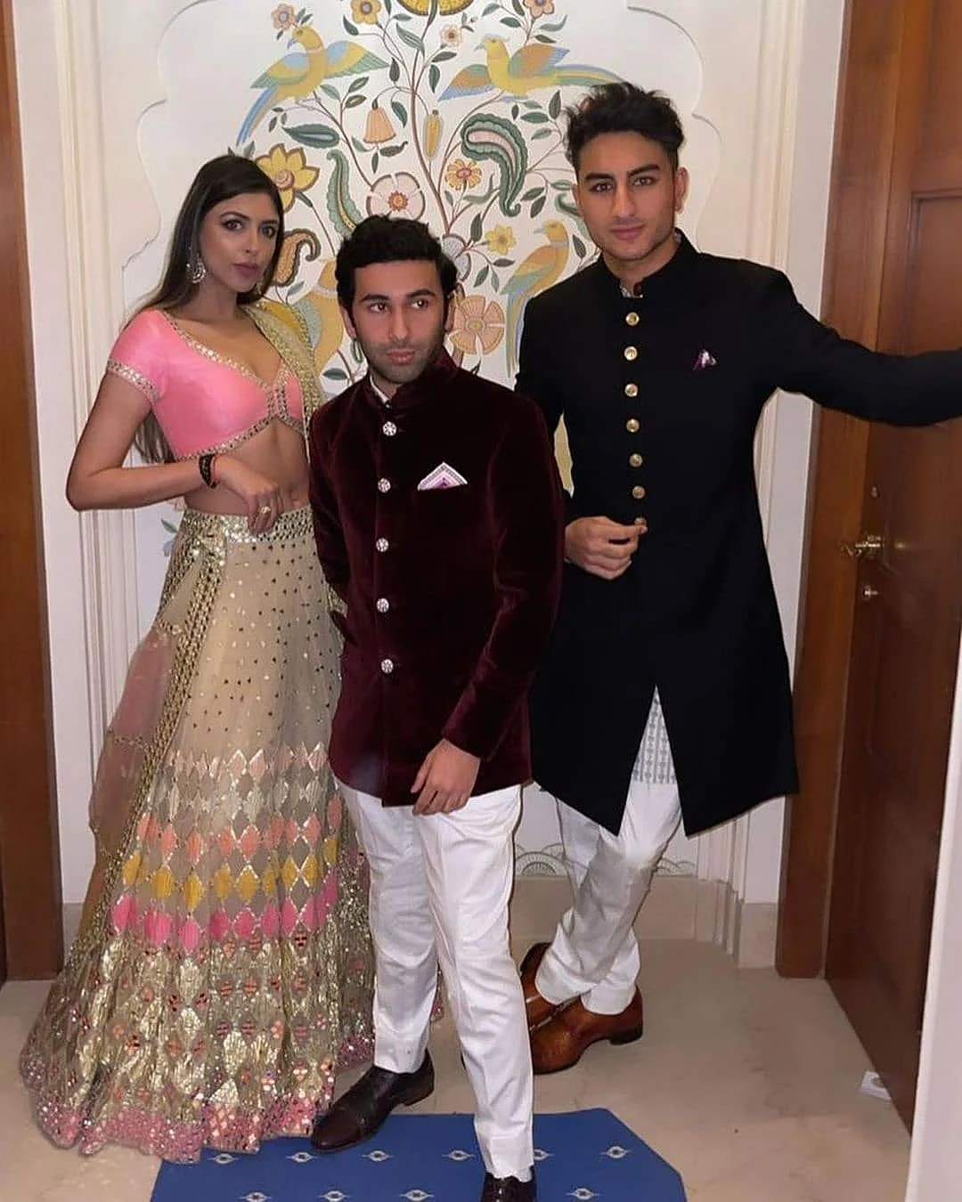 In Pics: Ibrahim Ali Khan makes a rare appearance at Punjab CM Captain Amarinder Singh's granddaughter's wedding
