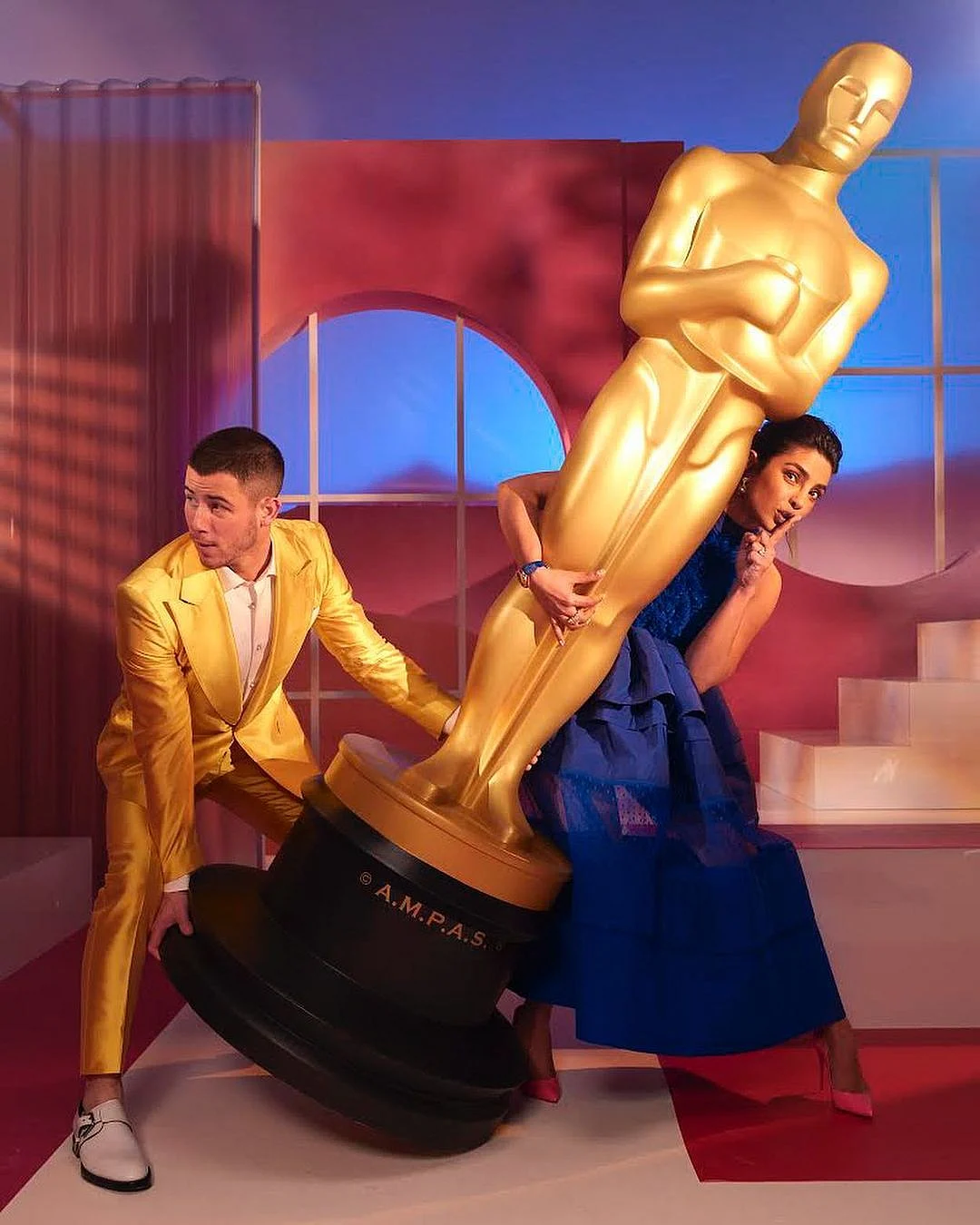 Priyanka Chopra wears Rs 32.4 lakh alligator strap watch for Oscars 2021 nominations with Nick Jonas
