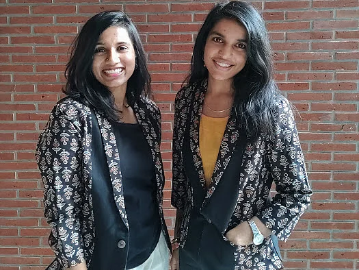 Tanvi Bikhchandani and Charanya Shekar