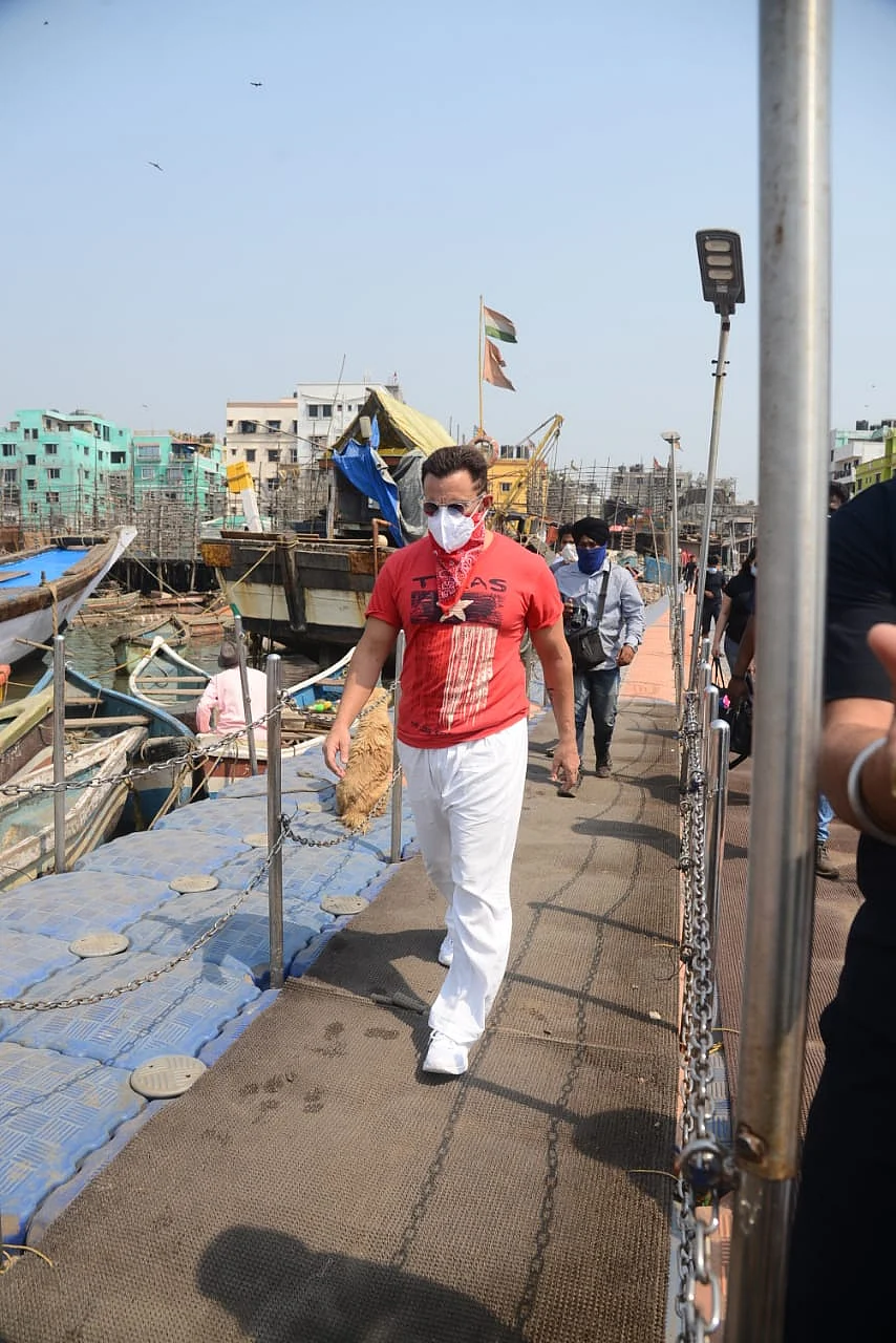 In Pics: Saif Ali Khan, Tamannaah Bhatia and others clicked by shutterbugs in Mumbai
