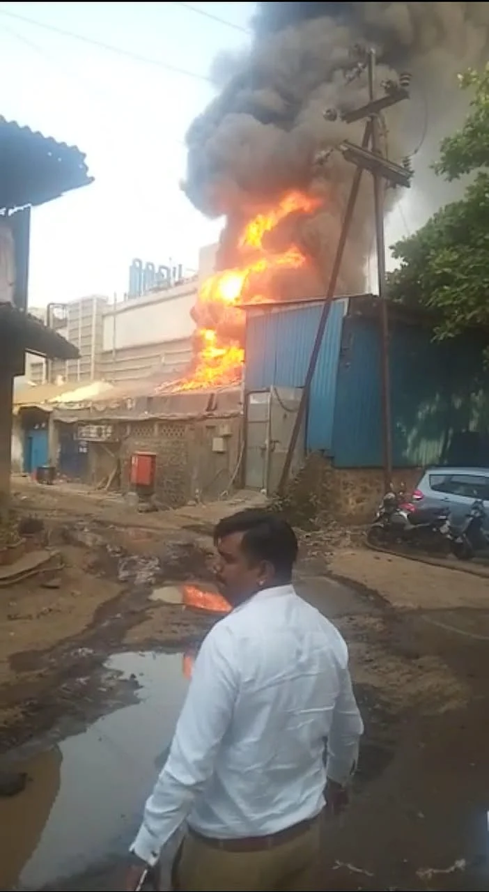 Navi Mumbai: Major fire breaks out in Rabale MIDC