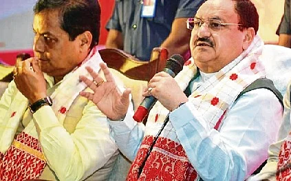 BJP advertisement: Congress lodges FIR against Sonowal, Nadda, 8 newspapers