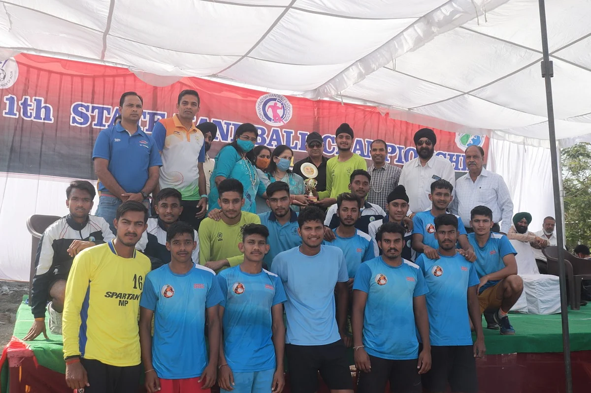 Winners of handball competition