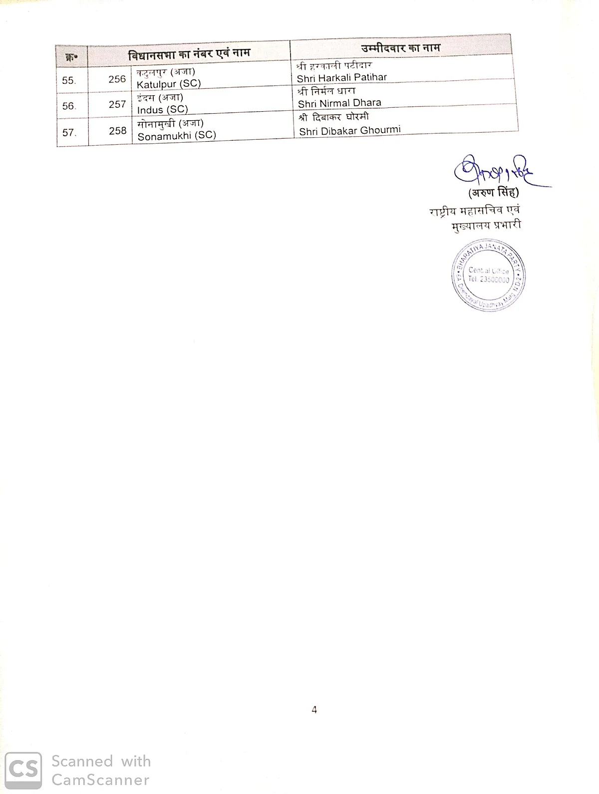 It's Mamata Banerjee vs Suvendu Adhikari at Nandigram: BJP declares list of 57 candidates for first two phases of West Bengal Assembly polls