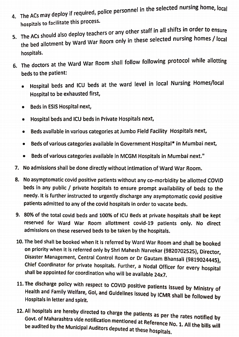 COVID-19 in Mumbai: BMC releases guidelines for hospitals, nursing homes; here's the full list