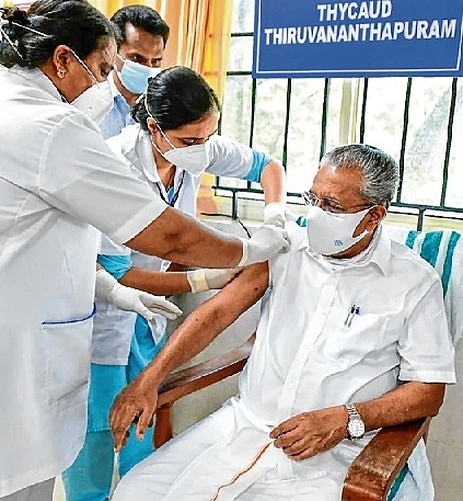 Kerala CM Pinarayi Vijayan in Thiruvananthapuram