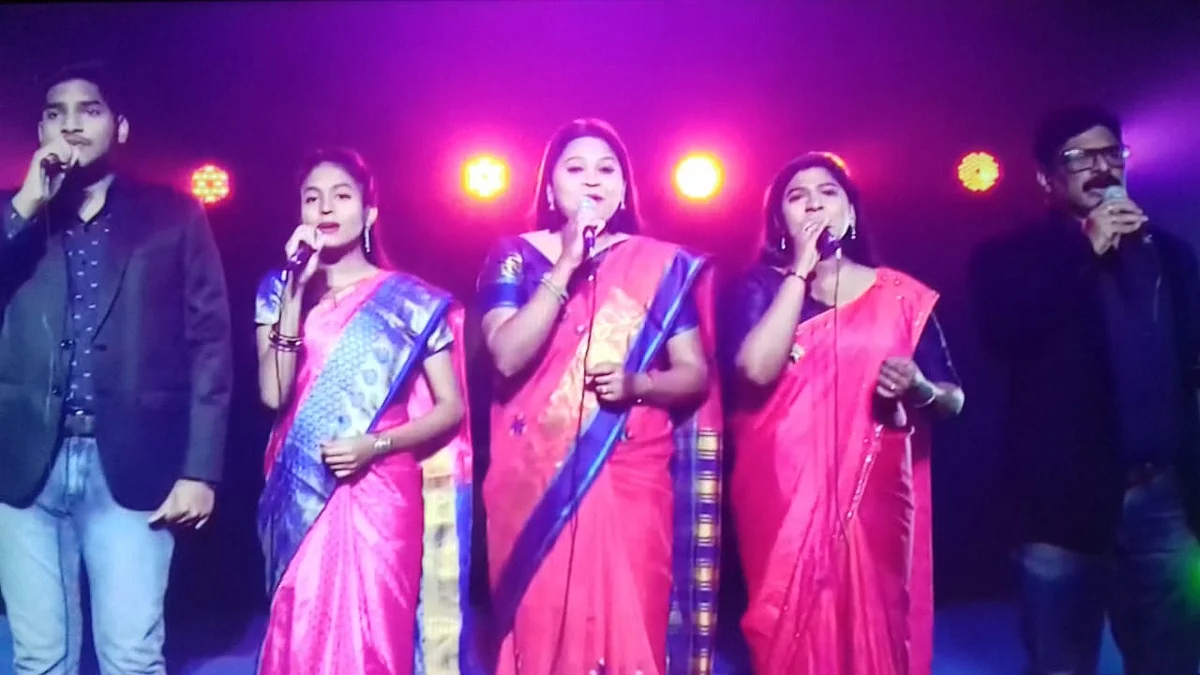 From telecast of Easter programme in Indore