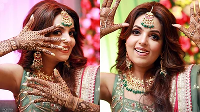 Sugandha Mishra shares stunning pics from Mehendi ceremony ahead of wedding with Sanket Bhosale