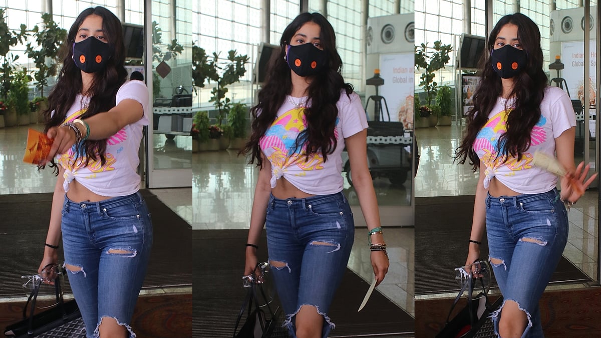 ‘Ajeeb lagta hai’: Here’s why Janhvi Kapoor was hesitant to pose for the paparazzi at Mumbai airport