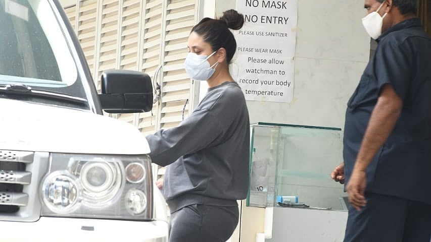 Watch: Paparazzi called out for yelling at watchman blocking their view while photographing Kareena Kapoor Khan 