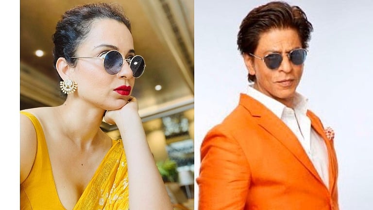 Kangana Ranaut trolled for comparing herself to Shah Rukh Khan; SRKians says 'his story is next level inspiring'