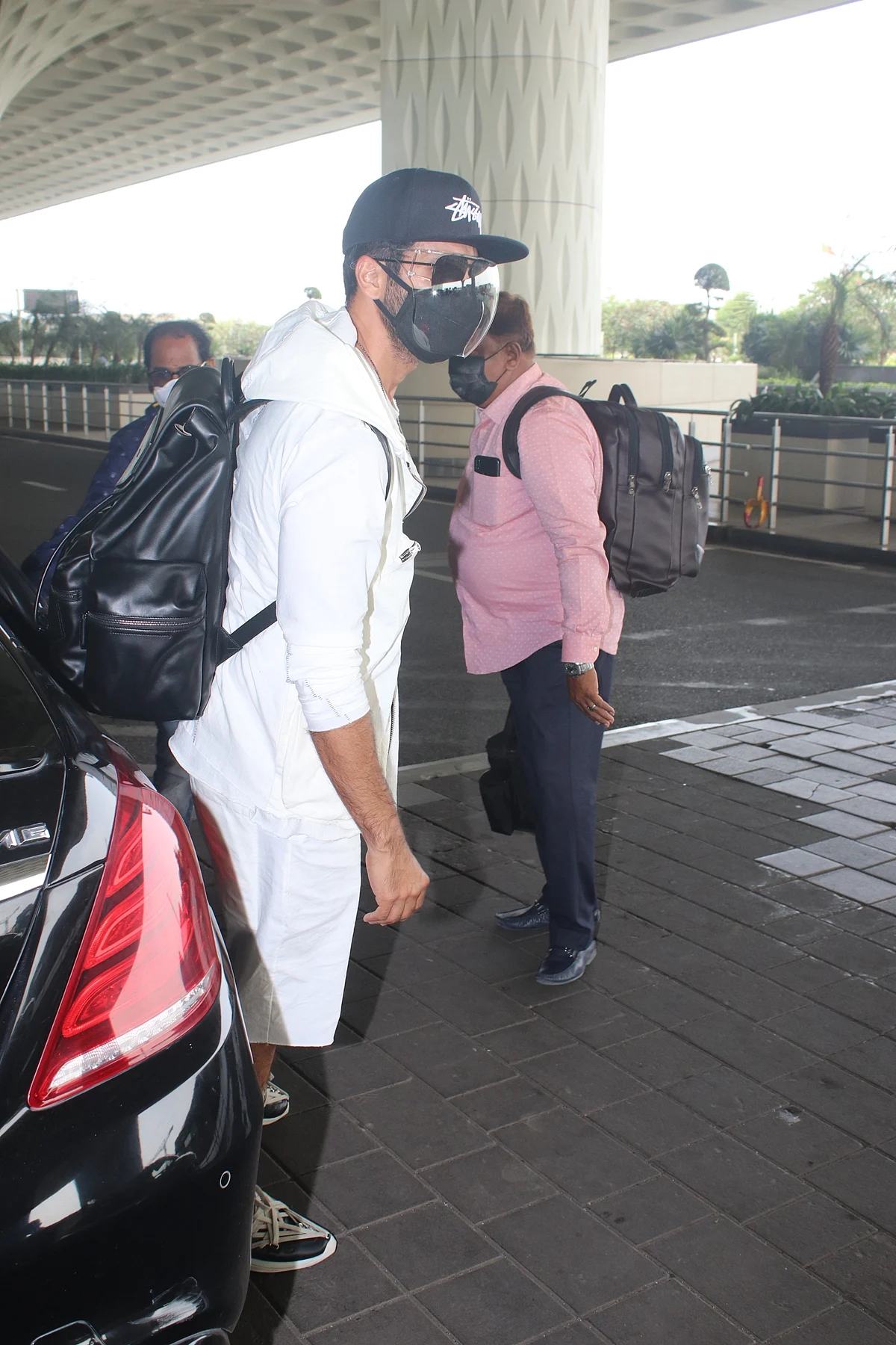 Shahid Kapoor flaunts Rs 2.2 lakh backpack in a dapper ensemble at Mumbai airport