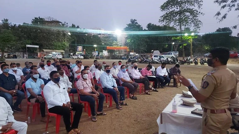 COVID-19 in Thane: Police chair meeting with protestors; make them understand difference between 'essential's shops and normal shops'