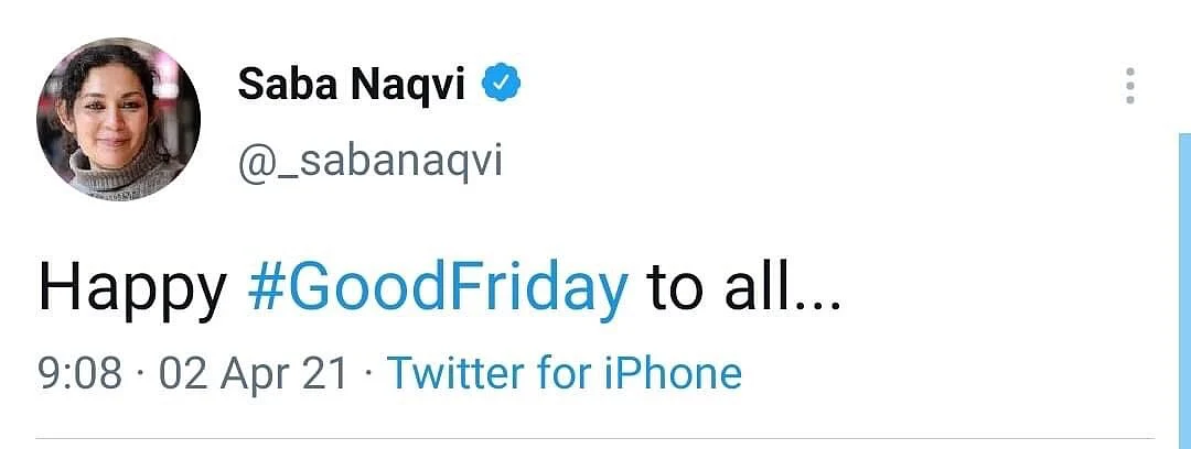 Nothing 'Happy' about Good Friday, yet 'wishes' pour in on Twitter