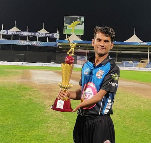 Ujjain: City’s cricketer shines at Divyang Premier League