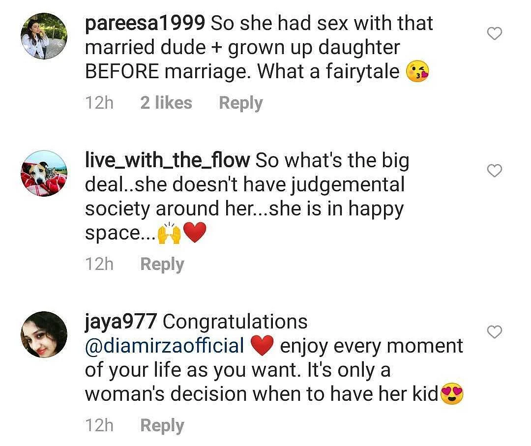 'Not your uterus, not your business': Dia Mirza's fans slam haters questioning her pregnancy before marriage