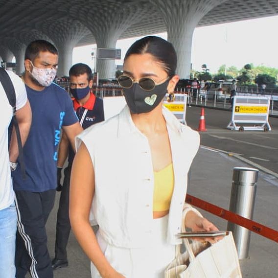 In Pics: Post COVID-19 recovery, Ranbir Kapoor and Alia Bhatt leave for Maldives amid Mumbai lockdown