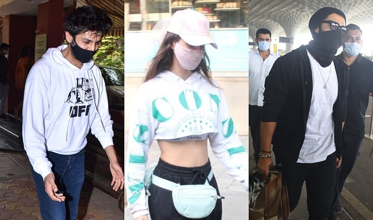 In Pics: Disha Patani, Arjun Kapoor, Kartik Aaryan and other Bollywood actors spotted in Mumbai - Vimarsana News