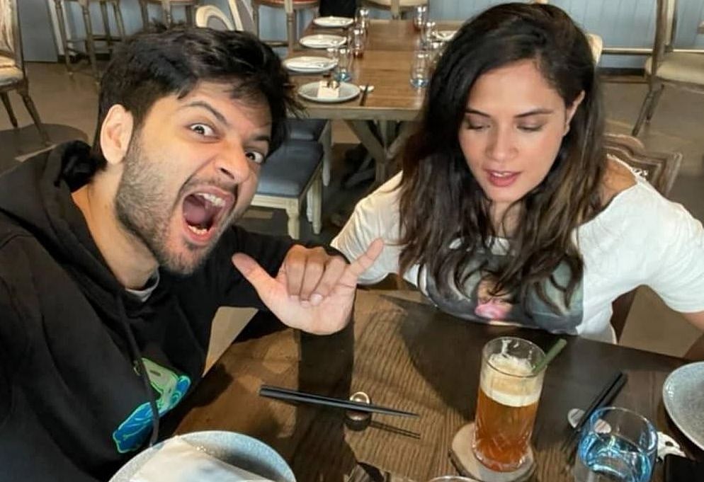 Ali Fazal has an epic reaction to GF Richa Chadha expressing her love for Shah Rukh Khan - Vimarsana News