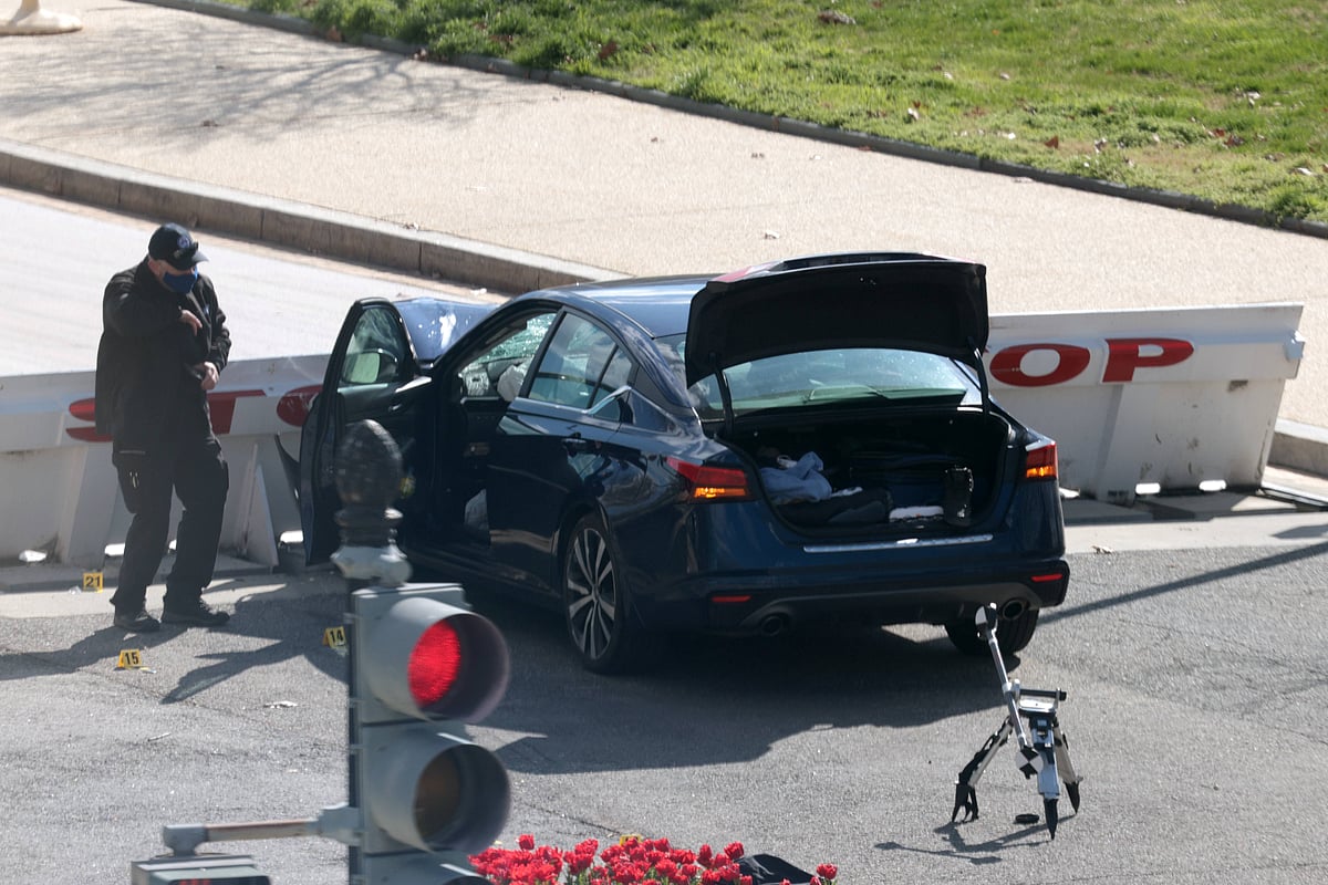 Driver of car that rammed into officers near US Capitol ...