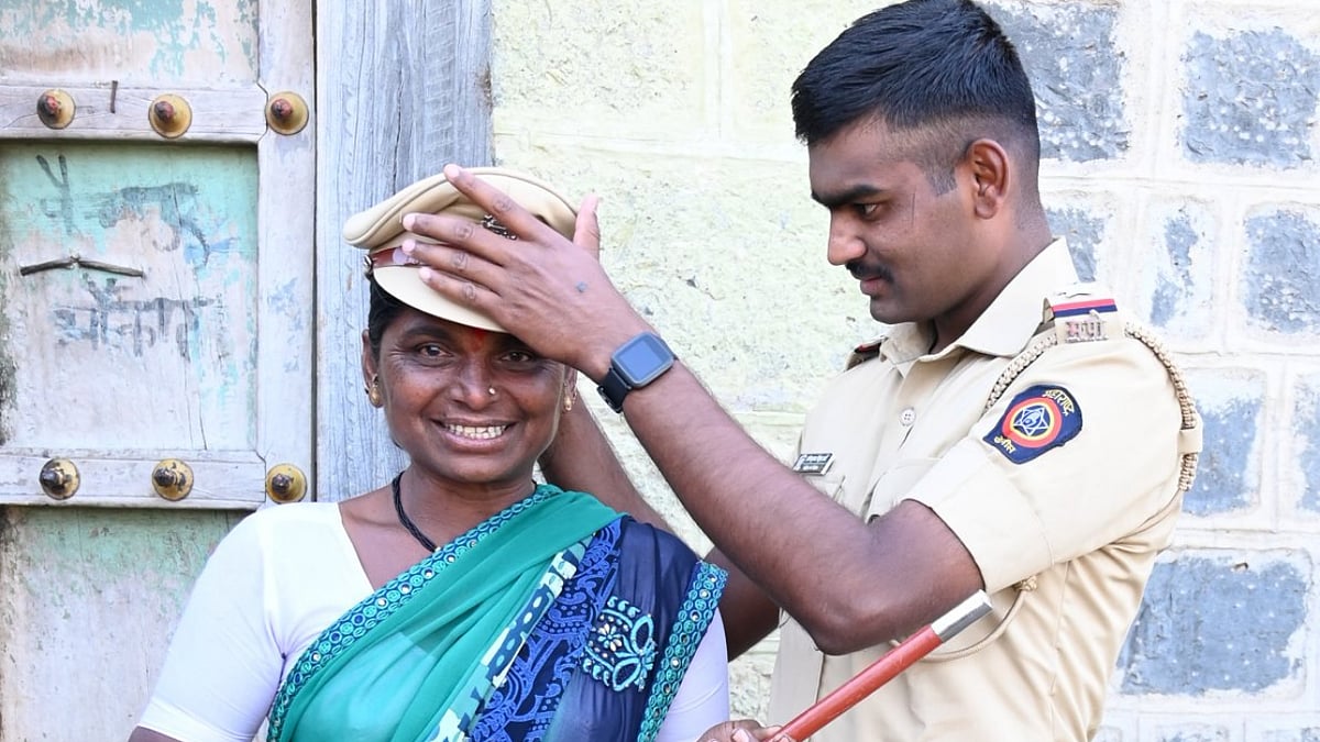 VIRAL: Son joins Police force, shares emotional picture with his proud mother