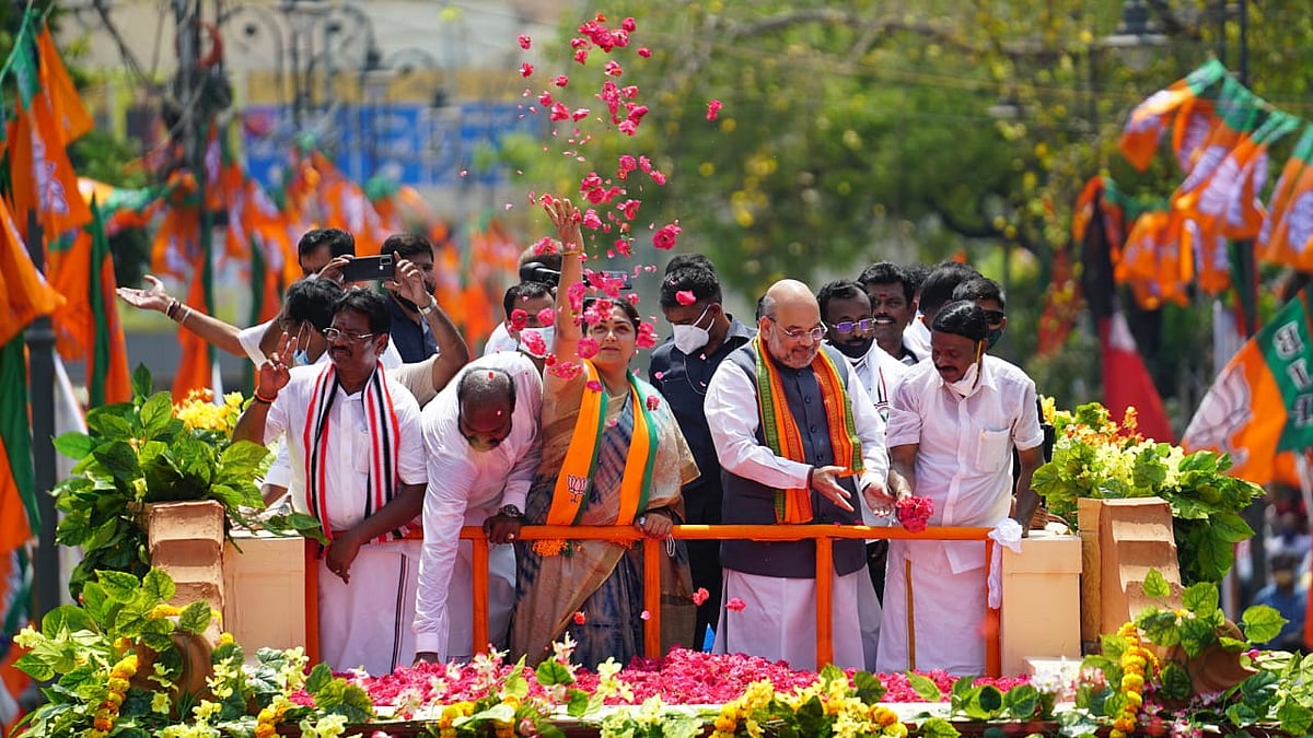 Tamil Nadu assembly election: Amit Shah terms DMK-Congress alliance as 'dynastic and corrupt' - Vimarsana News