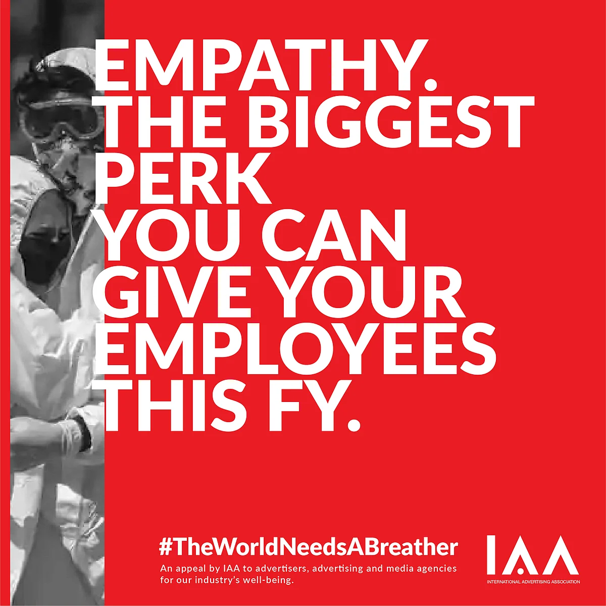 "The world needs a breather"