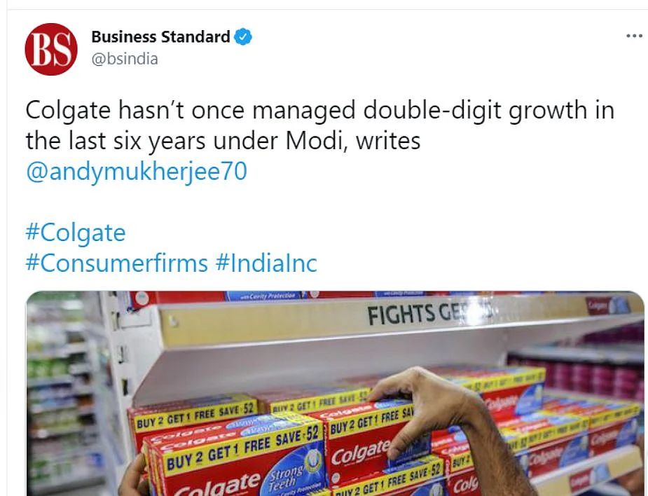 Report claims Patanjali and PM Modi behind Colgate's dipping revenue; generates meme-fest on Twitter