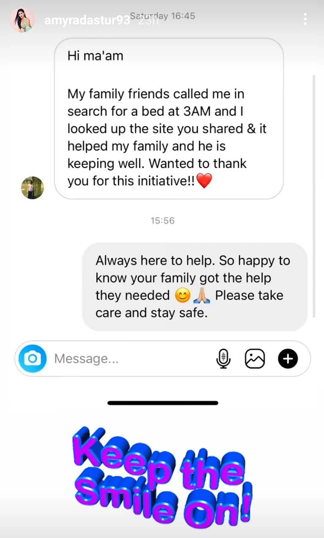 ‘Greedy for fame’: Amyra Dastur trolled for sharing screenshots of helping people amid COVID-19 crisis