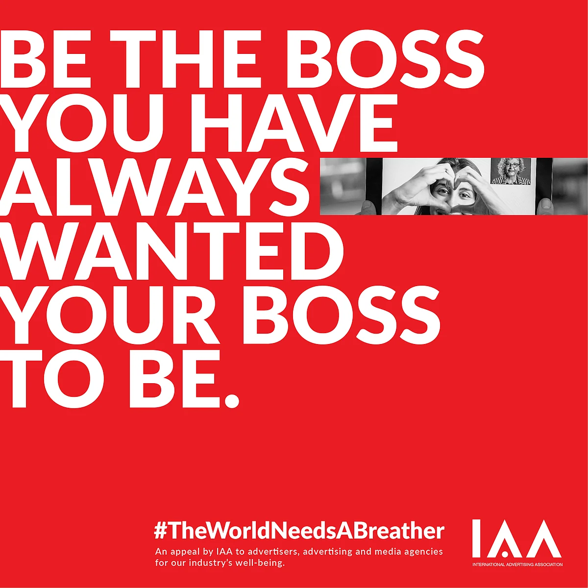 "The world needs a breather"
