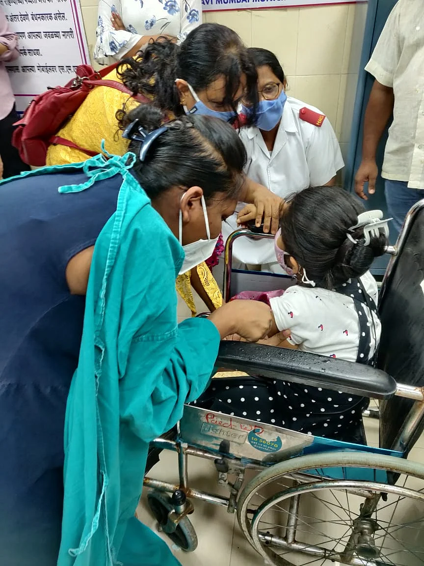 Navi Mumbai: 186 persons with disabilities turn out at special vaccination session; see pics