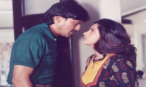 A still from Dimple Kapadia's film Kaash