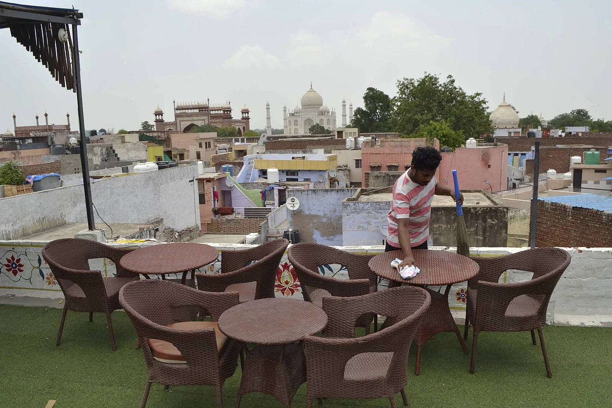 Taj Mahal to reopen from Wednesday, 650 visitors allowed at a time